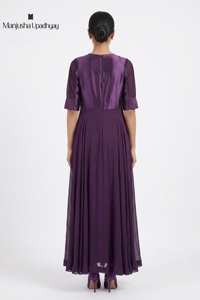 Elegante Vestido Largo de Diseñador para Mujer, Estilo Maxi, para Eventos Nocturnos, Casual, Hecho a Mano, Simple, Disponible en Diferentes Tallas - Product Image 3