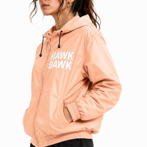 <b>Women</b> Custom <b>Lightweight</b> Windbreaker <b>Jacket</b> Neat Sleeve Zip Closure Smooth Finish Clean Stitching Custom Design <b>Jacket</b> - Product Image 3