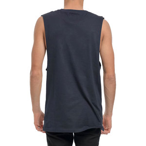 New Arrival Hot Selling Men's Gym Stringer <b>Tank</b> <b>Top</b> <b>Knitted</b> Breathable Polyester/Cotton Customized Quick Dry - Product Image 3