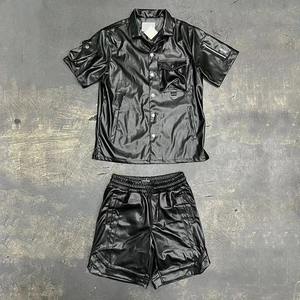 Nuevo Conjunto de Chaqueta y Pantalón Cortavientos de Nailon Tejido con Logotipo Personalizado OEM 2026, Conjunto de Dos Piezas para Hombre, Ropa Casual - Product Image 3