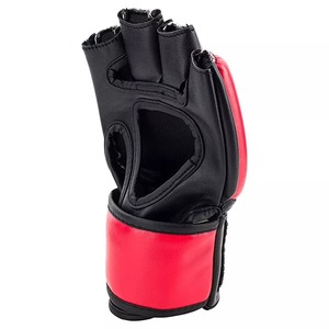 Nouveaux gants de boxe MMA en cuir PU à demi-doigts avec logo personnalisé, service OEM, confortables et respirants - Product Image 3