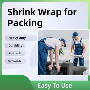 <b>Stretch</b> <b>Wrap</b> Roll Heavy Duty Plastic Moving <b>Wrap</b> - Product Image 2