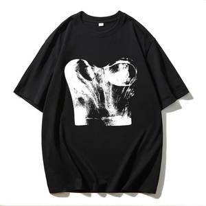 Camisetas Estampadas de Algodón para Mujer, Ropa Casual, Tops Cortos de Color Sólido para Mujer, Venta en Línea - Product Image 3