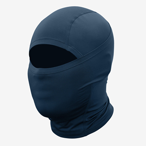 Cagoule de ski bleu marine légère, respirante, couvrante, imperméable, 100 % acrylique, ajustable et personnalisable - Product Image 4