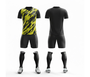 Conjunto de Uniformes de Fútbol por Sublimación para Pedidos al por Mayor – Sublimación Completa |   Tallas para Hombres, Mujeres y Jóvenes |   Ropa Deportiva Ligera de Secado Rápido para Entrenamiento - Product Image 6