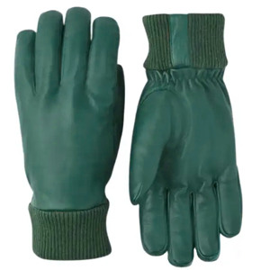 Guantes de Conducción de Cuero de Primera Calidad con Forro de Felpa Gruesa, Resistentes al Calor, Protección para el Trabajo, Guantes Duraderos - Product Image 3