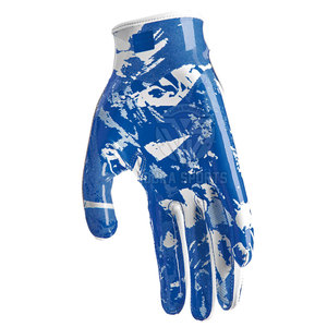 Gants de football américain en cuir robuste pour les sports et entraînements en plein air, logo personnalisé - Product Image 5