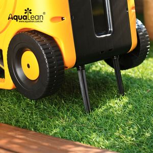 <b>Hose</b> Reel Cart Plastic Compact Rewindable Moveable <b>Guide</b> 30m for Lawn Garden Watering - Product Image 6