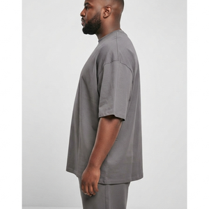T-shirt vierge personnalisé à manches courtes surdimensionné de haute qualité 100 % coton pour hommes, impression sérigraphique personnalisée, collection 2026, offre spéciale - Product Image 6
