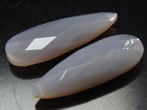 Nouvelle arrivée gris calcédoine à facettes larme Briolette perles topaze cristal pierre pour la fabrication de bijoux prix de gros - Product Image 5