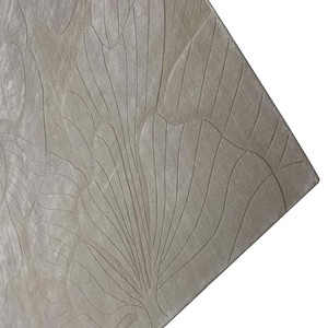 Alfombra Moderna Abstracta con Diseño de Hojas Tejida a Mano, Alfombra Suave con Relieve Antideslizante para Sala de Estar, Dormitorio, Decoración de Hotel - Product Image 6