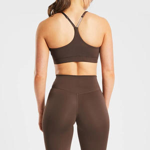 Soutien-gorge de sport ODM sans couture en Spandex/Nylon pour femme, grande taille, respirant, maintien élevé, ajustement personnalisé, style le plus récent, vente en gros - Product Image 3