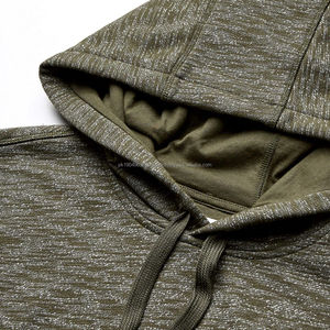 Sudadera con Capucha Personalizada para Hombre, Mezcla de Algodón Básico, Estilo Holgado, Forro Polar, Capucha Corta, Estilo Cuadrado, Lisa, para Invierno, Fabricante de Sudaderas con Estampado - Product Image 2