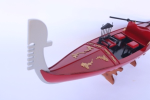 Góndola Veneciana # 3 - BARCO TRADICIONAL ITALIANO DE MADERA PINTADO DE ROJO - Product Image 3