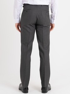 Pantalon de Costume Décontracté Plissé Extensible Taille Haute Coupe Slim Grande Taille pour Hommes en Tissu Peigné avec Logo Personnalisé – Vente en Gros - Product Image 2