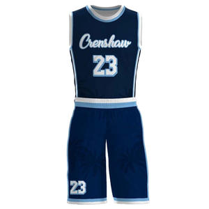 Fournisseur en gros de kits de vêtements de sport, faible MOQ, tenues de match pour clubs, livraison rapide, impression par sublimation, respirant, séchage rapide, basketball - Product Image 1