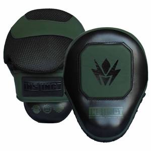 Guantes de entrenamiento profesionales curvos de piel sintética al mejor precio para boxeo y kickboxing, protección para manos. - Product Image 1