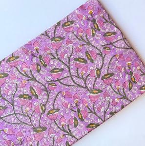 Tela de Algodón Sólida Estampada a Mano, Tejido Textil LEGACY FABRICS de Peso Medio para Decoración del Hogar, Bolsos, Vestidos, Kurta, Trajes, Dupatta y Costura - Product Image 1