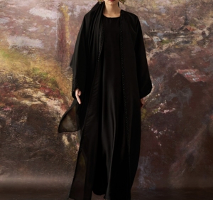 Best Dubai style abaya Traditional Islamic Women's Saudi Arabian Abaya Spring Polyester Breathable Ankle Length Muslim - Product Image 3