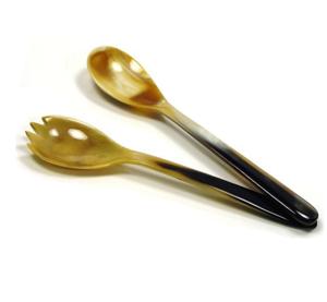 Utensilios para Ensaladas Hechos a Mano, Ecológicos, Aptos para Lavavajillas, para Cocina, Hechos en India - Product Image 3