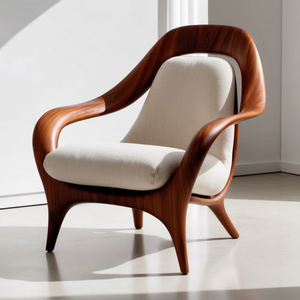 Sillón Escultural Moderno – Elegancia en Cada Curva - Product Image 1