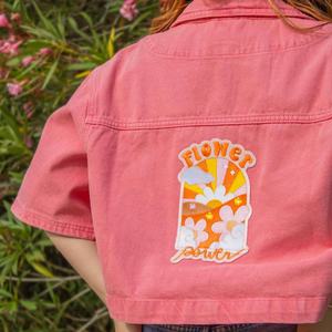 Custom Wave <b>Surf</b> Embroidery Patches Tropical Chenille Iron On Fabric Patches for <b>Jackets</b> Hats Backpacks Bags Vests Clothing Fash - Product Image 6