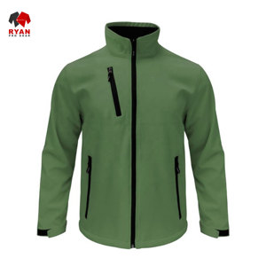 Veste softshell sur mesure pour homme avec logo personnalisé, design ODM, motif uni, Ryan Pro Gear - Product Image 3