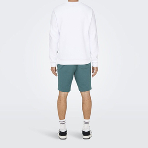 Pantalones Cortos Bermuda Deportivos de Verano para Hombre, Talla Grande, 100% Algodón, Tejido de Punto, Cintura Media, Corte Holgado, Secado Rápido y Transpirables - Product Image 6