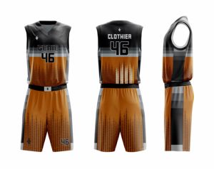 Uniformes de Baloncesto Personalizados al por Mayor Sin Pedido Mínimo, Sublimados, 100% Poliéster, Transpirables, Unisex - Product Image 1