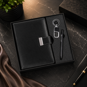 LLavero moderno personalizado, diario, tarjetero de visita, juego de bolígrafos para negocios, regalo publicitario promocional a precio competitivo - Product Image 5