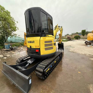 รถขุดขนาดเล็ก 3 ตัน มือสองจากญี่ปุ่น ยันม่าร์ VIO35 ระบบไฮดรอลิก แบบตีนตะขาบ เครื่องยนต์พร้อมเกียร์ ได้รับการรับรองมาตรฐาน CE พร้อมอุปกรณ์ขุดเจาะ รุ่นปี 2022 กำลัง 71 กิโลวัตต์ - Product Image 1