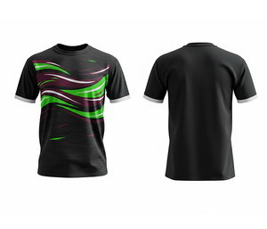T-shirts de sublimation OEM ODM avec options de design illimitées |   Tailles pour hommes, femmes et jeunes |   Léger et à séchage rapide - Product Image 2