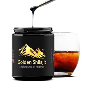 Shilajit Dorado 1 kg, Resina de Shilajit Pura del Himalaya, Sustancia Mineral Natural, Disponible con Etiqueta Privada - Product Image 1