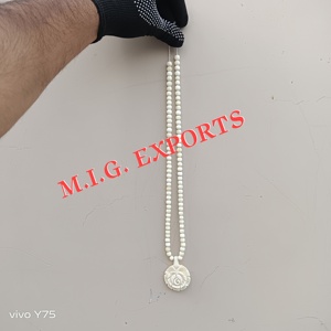 Collar de cuentas de hueso o joyería para fiestas, utilizada para fines espirituales, culturales y estéticos, y con gran variedad de estilos. - Product Image 3
