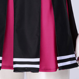 Costume de pom-pom girl en gros pour femmes, uniforme en polyester à séchage rapide, logo personnalisé par sublimation, pour équipe de danse scolaire, coupe confortable et douce - Product Image 6