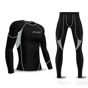 Conjunto de Rashguard Profesional para Hombre, Ropa Deportiva para Entrenamiento Atlético - Product Image 3