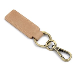 Vintage Genuine Leather Custom Fashion Hot Sell <b>Personality</b> Vintage Leather Pendant Souvenirs <b>Keychain</b> Leather <b>Keychain</b> Key Chai - Product Image 6