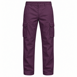 Pantalon cargo décontracté pour homme, léger, coupe droite, en tissu extensible confortable, imperméable, respirant, écologique, couleur personnalisable - Product Image 3