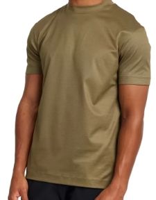 Camiseta Premium de Algodón Mercerizado para Hombre con Logotipo Personalizado, Estampado Digital con Patrón Sólido, Corte Regular, Manga Corta 2026 - Product Image 4