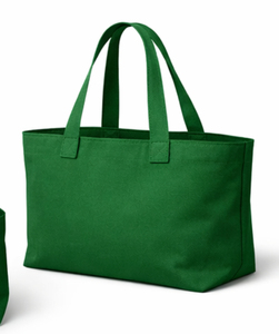 Bolsa de tela personalizada para mujer, 100% algodón, con logo impreso en serigrafía, doble asa, de alta calidad, para compras. - Product Image 3