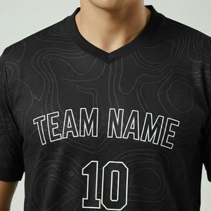 Tenue de football pour hommes de haute qualité, 100% polyester, vêtements de sport, ensemble de maillots de football à sublimation intégrale avec faible MOQ - Product Image 4