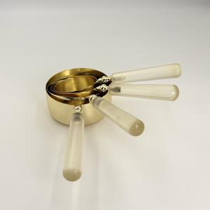 Juego de Cucharas Medidoras de Café Ecológicas, Cuchara Medidora de Acero Inoxidable con Mango de Resina, Cuchara Medidora a Prueba de Fugas para Uso Doméstico - Product Image 2