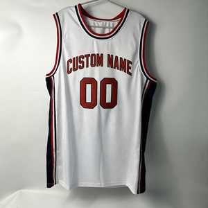 Camiseta de Baloncesto Personalizada, Camiseta de Baloncesto con Nombre y Número Bordados para Hombre y Mujer - Product Image 1