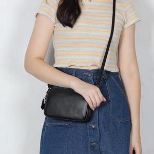 Portefeuille bifold en cuir véritable pour femme, fermeture éclair, blocage RFID, fin et minimaliste, porte-cartes de crédit, style vintage, cadeau USA - Product Image 3