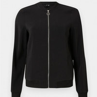 Blouson bomber uni respirant à manches longues, léger et tendance pour femme – Nouvelle collection hiver