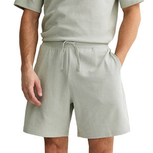 Ensemble T-shirt et short pour homme de haute qualité, personnalisé, décontracté, respirant, 100% coton, manches courtes, été - Product Image 4