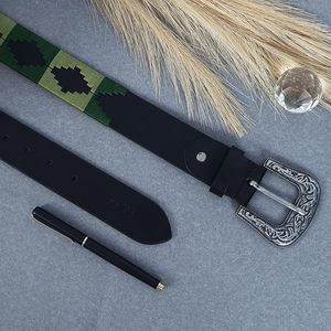 Cinturón de Polo de Cuero Argentino Hecho a Mano de Primera Calidad con Bordado para Unisex a Precio de Mayoreo, Servicio OEM Disponible - Product Image 6