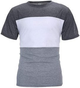 Conjunto Deportivo de Secado Rápido para Hombre, Camiseta de Manga Corta con Degradado y Pantalones Cortos para Tenis, Bádminton y Entrenamiento - Product Image 1