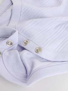 Combinaison bébé premium 95% bambou 5% élasthanne, design flexible - Product Image 5