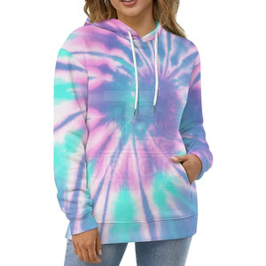 Ropa de Moda a Bajo Precio, Sudaderas con Estampado Tie Dye para Mujer, Uso en Exteriores, Sudaderas con Estampado Tie Dye Más Vendidas al Por Mayor - Product Image 6